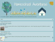 Tablet Screenshot of homeschoolaventuras.com